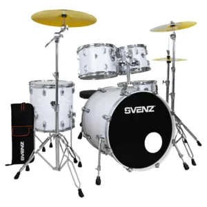 BATERIA SVENZ DGX-5 SET WHITE SILVER ALUMINIUM